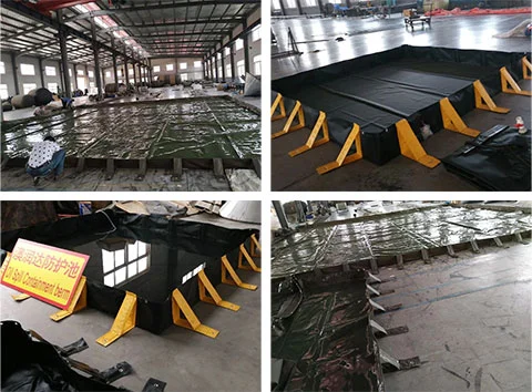 Oil Spill Containment Berms